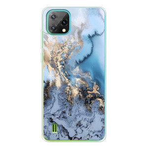 Мраморный чехол на Blackview Oscal C60 (VPrint)