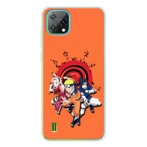 Naruto Anime Чехлы для >Блэквью Оскал C60 (AlphaPrint)