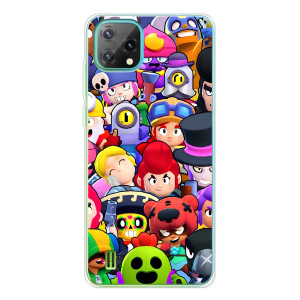Силіконовый Чохол на Blackview Oscal C60 з картинкою Brawl Stars (Персонажі)