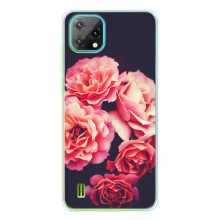 Чехлы с тематикой "ЦВЕТЫ" на Blackview Oscal C60 – Бутоны