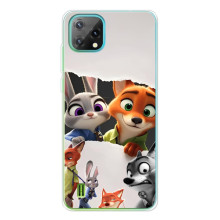 Силиконовый чехол с принтом Зоотрополіс для Blackview Oscal C60 – Персонажи Зоо