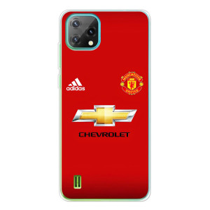 Силиконовые Чехлы принт Футбол на Blackview Oscal C60 – Man United
