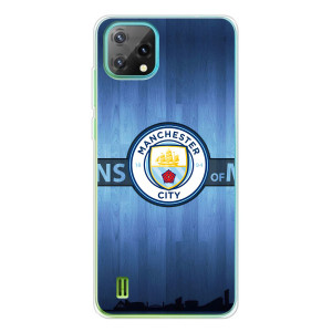 Силиконовые Чехлы принт Футбол на Blackview Oscal C60 – ManCity