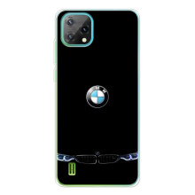 Силіконовий бампер з картинкою машини на Blackview Oscal C60 (Чорний BMW)