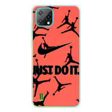 Силиконовый Чехол Nike Air Jordan на ,Блэквью Осокал С60 (Just Do It)