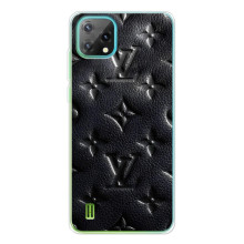 Текстурний Чохол Louis Vuitton для Чорьвy OSКаl C60 (Чорний ЛВ)