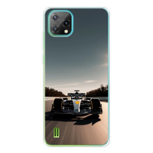 Чехол с прнтом Формула 1 на Blackview Oscal C60 – Болід Ф1