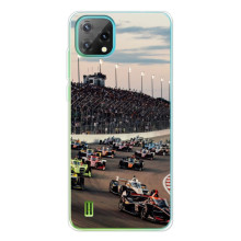 Чехол с прнтом Формула 1 на Blackview Oscal C60 – Гонка Формула-1
