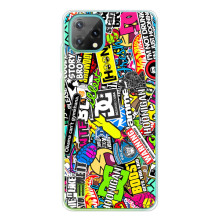 Яркие Чехлы с картинками для Blackview Oscal C60 – Разное стиккры