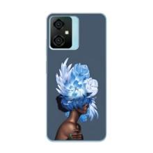 Чехлы (ART) Цветы на Blackview Oscal C70 (VPrint) (Квіти на голові)