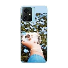 Чехлы с изображением разных животных для Blackview Oscal C70 (Ежик на руках)