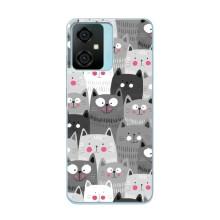 Чохли з Котиками для Blackview Oscal C70 (VPrint) (Мальовані котики)