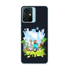 Чехол Майнкрафт на Blackview Oscal C70 (AlphaPrint) Minecraft