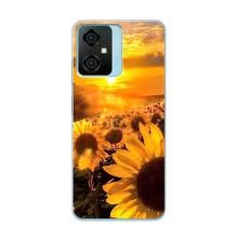 Чохол з Квітами для Blackview Oscal C70 (поле соняшників)