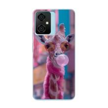 Чехол с принтом стильные животные для Блеквью Оскал С70 – Стильный жирав