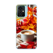 Чехол с уникальным дизайном «Осень с кофе» для Blackview Oscal C70