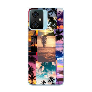 Силиконовый чехол с КАРТИНКАМИ лето для Blackview Oscal C70 (AlphaPrint)