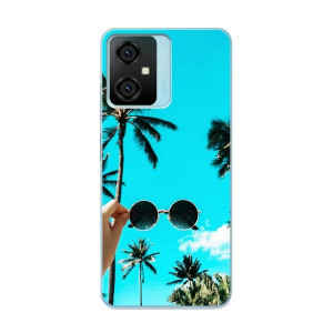 Силиконовый чехол с КАРТИНКАМИ лето для Blackview Oscal C70 (AlphaPrint)