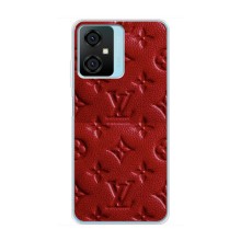 Текстурный Чехол Louis Vuitton для Блеквью Оскал С70 (Красный ЛВ)