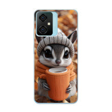 Печатный чехол «Зверята с кофе» для Blackview Oscal C70