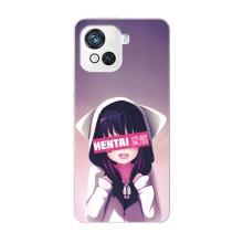 Чехлы Персонажи Аниме Наруто для Blackview Oscal C80 (AlphaPrint) (Hentai chan)