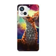 Чехлы с картинкой Лисички для Blackview Oscal C80 (VPrint) (Лисица в космосе)