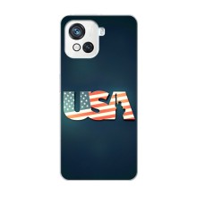 Чехол Флаг USA для Blackview Oscal C80 (USA)