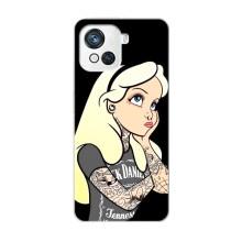 Чехол с печатью для Blackview Oscal C80 - (Мода) (AlphaPrint) (Девочка в тату)