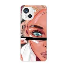Чехол с печатью для Blackview Oscal C80 - (Мода) (AlphaPrint) (Макияж)