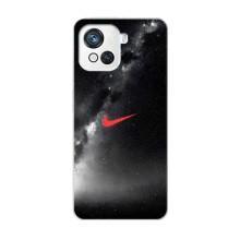 Чехол для Blackview Oscal C80 - с принтом Найк (AlphaPrint) (Найк красный)