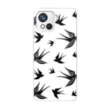 Чехол с птицами на Blackview Oscal C80 (VPrint)
