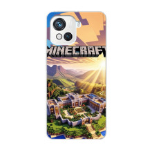 Чехол с картинками Майнкрафт для Блеквью Оскал С80 – Minecraft
