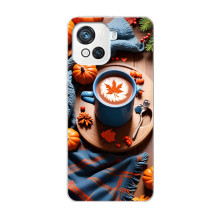 Чохол з унікальним дизайном 'Осінь з кавою' для Blackview Oscal C80 – Кава і гарбузики