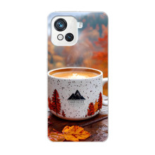 Чохол з унікальним дизайном 'Осінь з кавою' для Blackview Oscal C80 – Кава на природі
