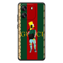 Бренднові Чохли для Blackview Oscal Flat 1C - (PREMIUMPrint) (Барт ГУЧЧІ)