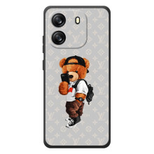 Бренднові Чохли для Blackview Oscal Flat 1C - (PREMIUMPrint) (Ведмедик Луі)