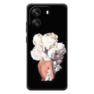 Чехлы (ART) Цветы на Blackview Oscal Flat 1C (VPrint)
