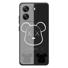 Чохли для Blackview Oscal Flat 1C - Bearbrick Louis Vuitton (PREMIUMPrint) (БеарБрік очі)