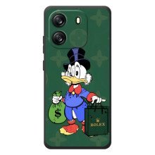 Чехли для Blackview Oscal Flat 1C - Скрудж МакДак Louis Vuitton (PREMIUMPrint) (Богата Утка)