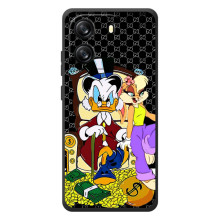 Чехли для Blackview Oscal Flat 1C - Скрудж МакДак Louis Vuitton (PREMIUMPrint)