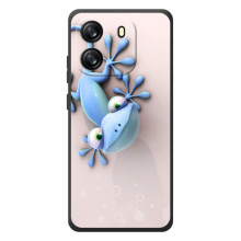 Чехлы с изображением разных животных для Blackview Oscal Flat 1C (Геккон)