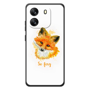 Чехлы с картинкой Лисички для Blackview Oscal Flat 1C (VPrint)