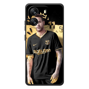 Силіконовий Чохол для Blackview Oscal Flat 1C – Gold Neymar