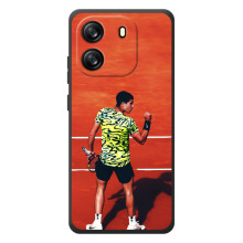 Чехлы с принтом Спортивная тематика для Blackview Oscal Flat 1C (Алькарас Теннисист)