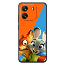 Чехлы ЗВЕРОПОЛИС для Blackview Oscal Flat 1C (Ник и Хопс)