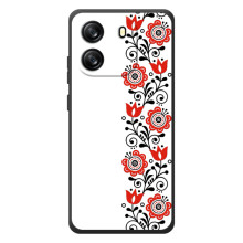 Чехол для Патриота Украины Blackview Oscal Flat 1C - (AlphaPrint) (Яркая вишиванка)