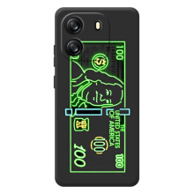 Чехол (Дорого -богато) на Blackview Oscal Flat 1C (Баксы)