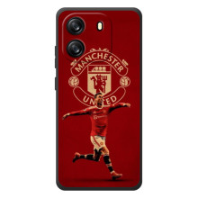 Чохол футболіст Роналду для Бlаckview Оsсal Флeт 1С (Роналду в МЮ)