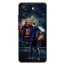 Чохол Мессі футболіст для Blackview Oscal Flat 1C – Мессі з футболкою