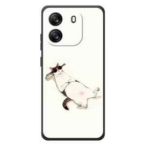 Чехол на тематику: Коты для Blackview Oscal Flat 1C – Отдых